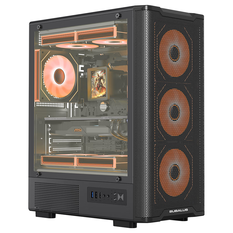 ˮţ ׷T ̨ʽ M-ATX 240ˮ 8λ U3 Կ޳300mm 89.9Ԫ