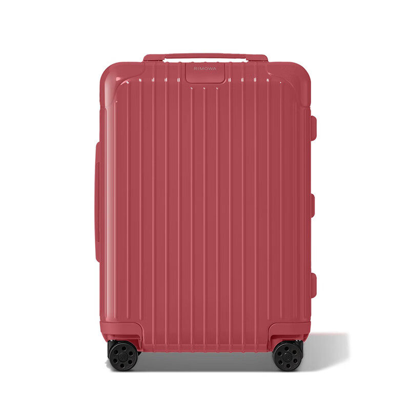 RIMOWA【25年新款】日默瓦行李箱 ESSENTIAL Cabin經(jīng)典21寸拉桿箱旅行箱 亮粉色/pink 55x39x23cm