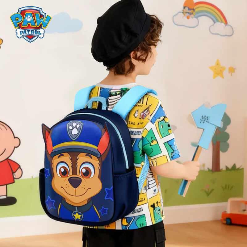汪汪队立大功（PAW PATROL）幼儿园书包3-6周岁宝宝书包超轻透气大班小班大容量背包双肩包