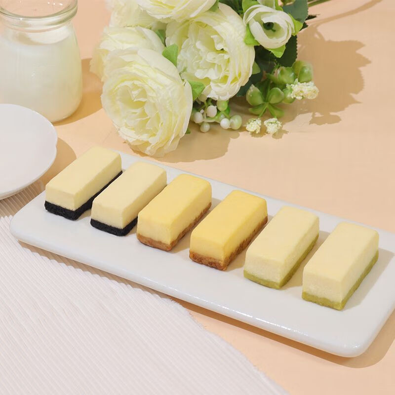 映悦原味茉莉味水牛乳味三口味奶酪芝士条乳酪零食小吃8枚盒装甜品 【干酪含量≥45%】水牛乳味*3盒（共24条）