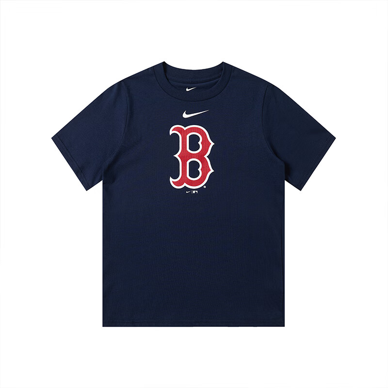 NIKE(耐克)官方授权短袖T恤男女青少年款夏季短袖联名Boston Red Sox NIKE耐克联名短袖T恤 L (165-175)