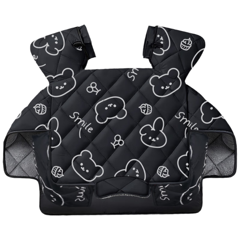 小魔电动车挡风被冬季加厚摩托车电瓶车防风防水加大防寒保暖防风罩