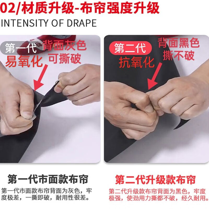 丽田深蓝S05后备箱隔板尾箱遮物帘置物挡板改装汽车用品大全必买 第二代升级款碳纤加厚 深蓝汽车S05