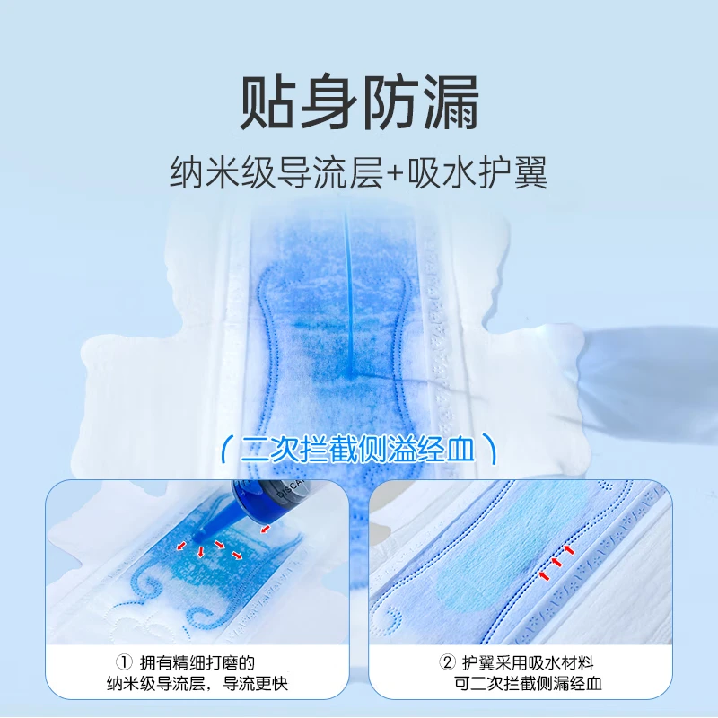 妇炎洁医用级械字号卫生巾组合装护理垫姨妈垫超薄瞬吸干爽无感贴身灭菌 医用护垫日用10*4包+夜用8*2包+护垫22片