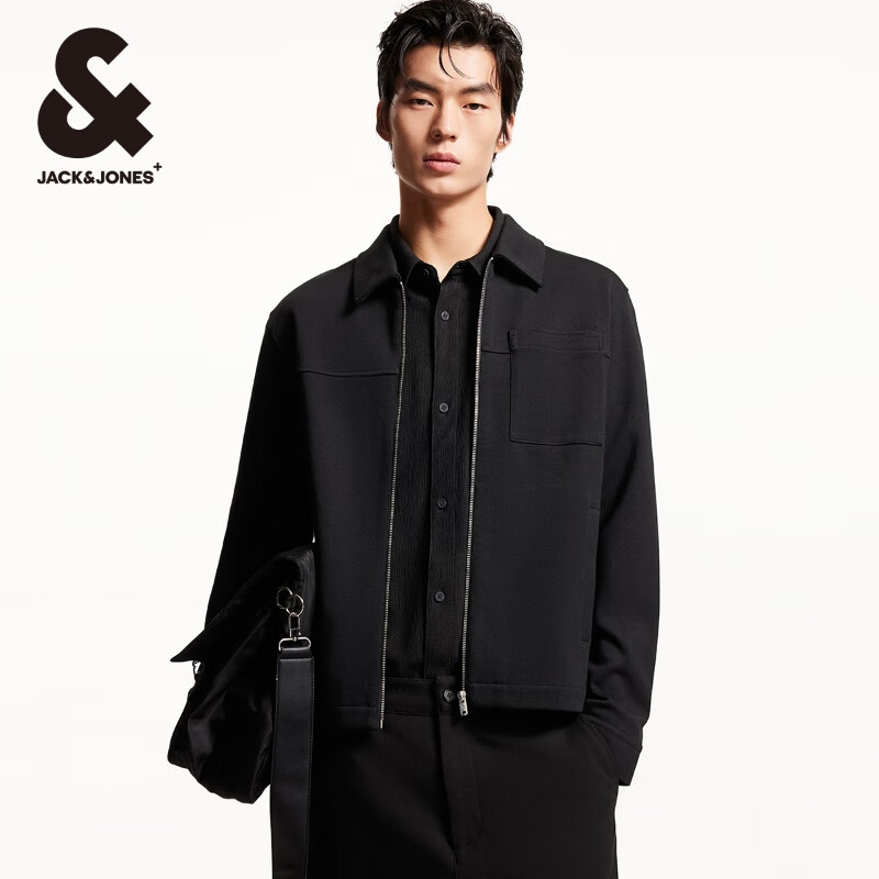 杰克·琼斯（JACK&JONES）春秋外套男士休闲夹克合集 225121012黑色 3XL 19
