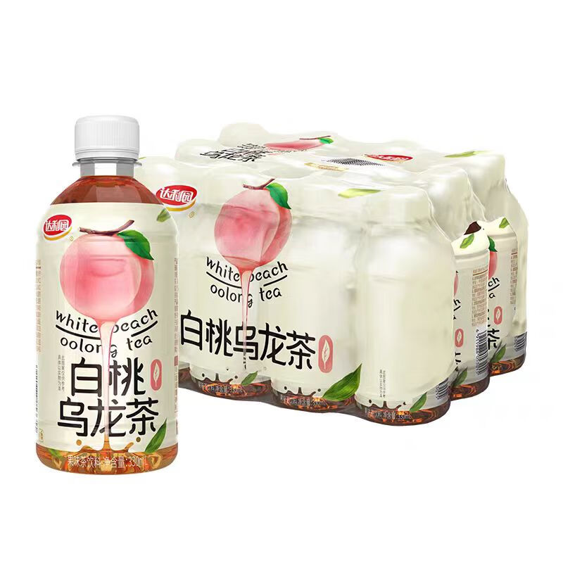 达利园330mlX12瓶茶饮料白桃乌龙茶清爽果味解渴饮品专享组合 330ml*12瓶白桃乌龙茶