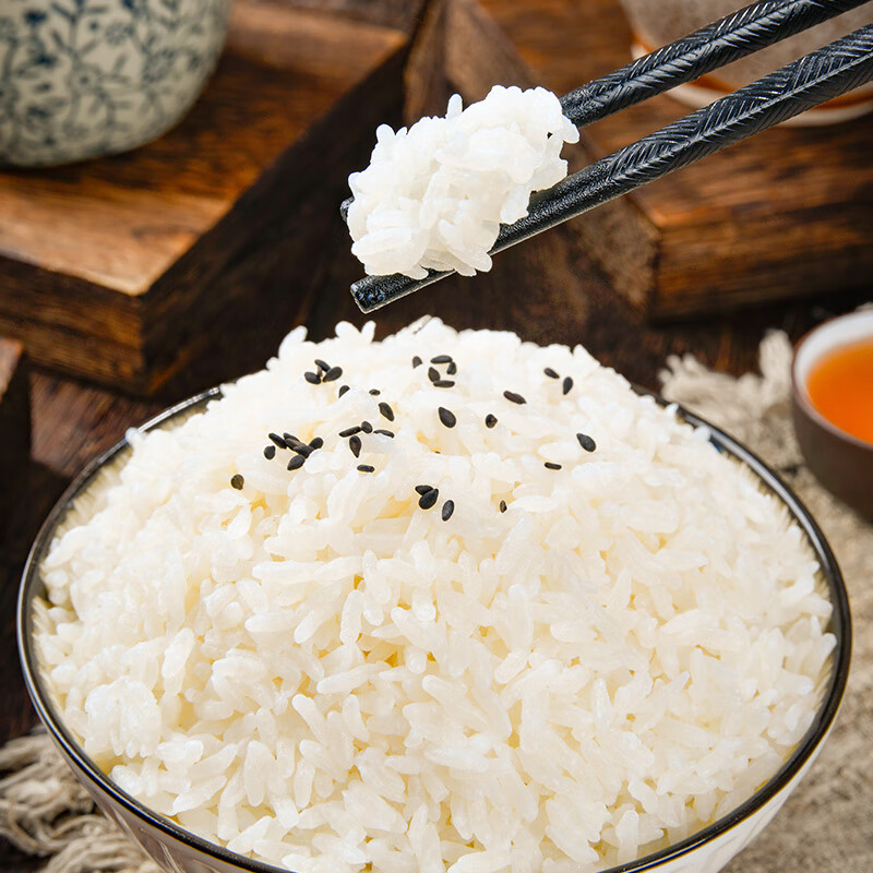 亂劈才（LUANPICAI）自熱飯袋裝米包方便米飯開(kāi)水沖泡即食戶外免蒸免煮脫水露營(yíng)野餐 80g*10包
