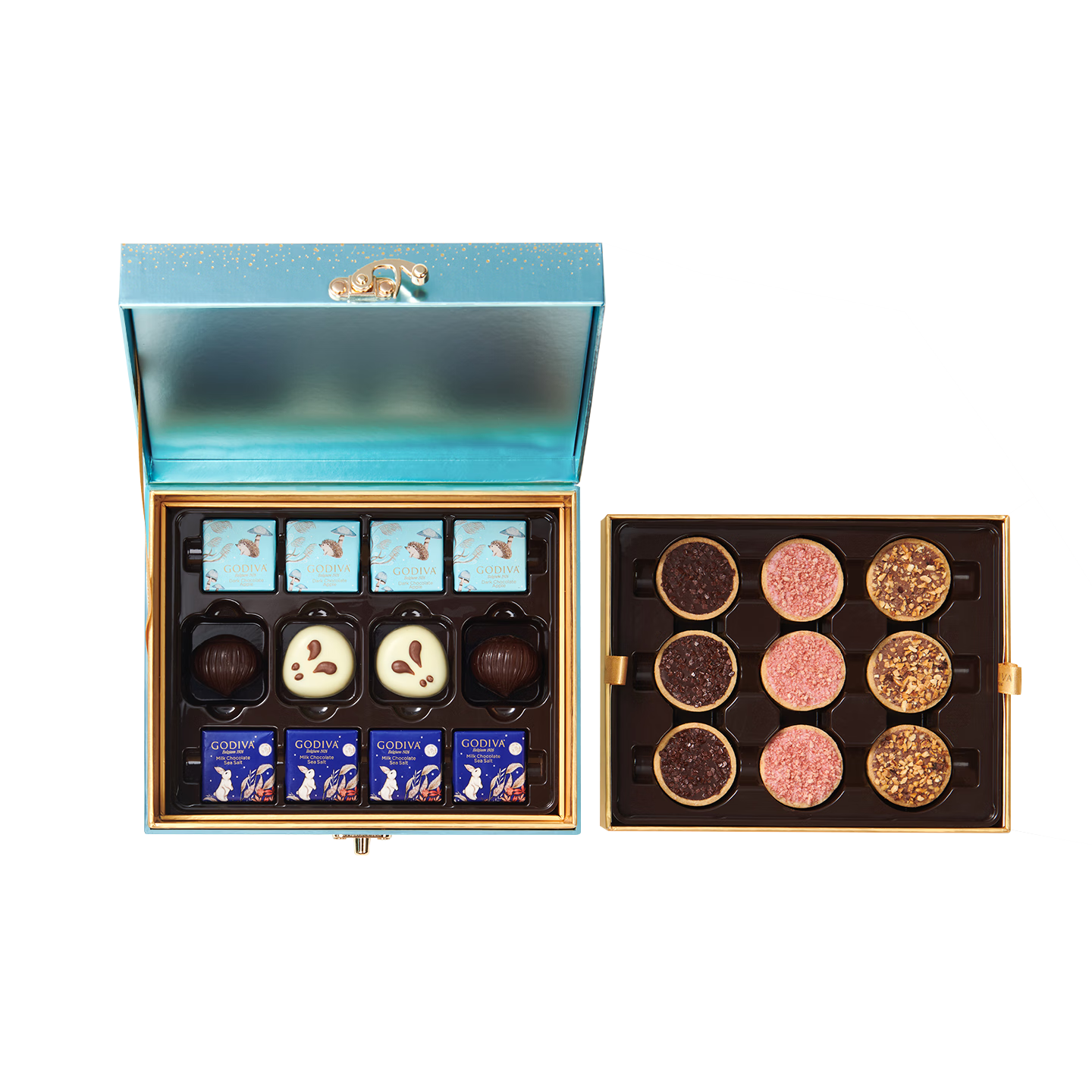 歌帝梵（GODIVA）鎏金· 明悦巧克力礼盒21颗装255g 休闲零食 生日礼物送女友