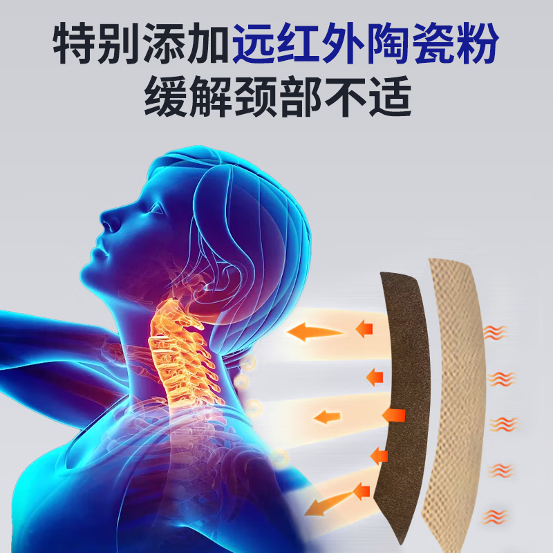 北藤制药颈椎型膏药日本远红外治疗贴消炎止痛贴颈部疼痛酸肿胀劳损关节炎 颈椎疼痛疗程装(买3送2)