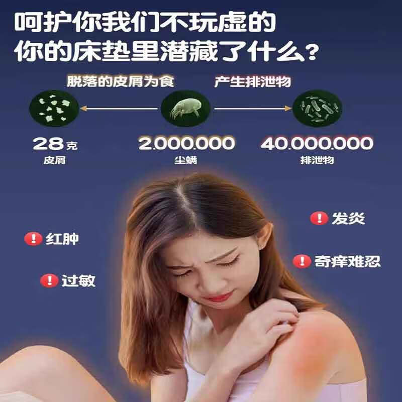 床上驱虫药包室内驱虫去除床螨床虱臭虫药包杀虫剂衣柜吸血虱通用 1包【体验装】