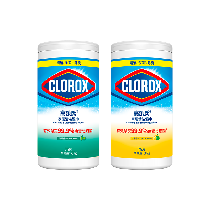 �����ϣ�clorox��������ֽ���ȥ���۰ٽ಼����һ�����޷Ĳ�ʪ��150Ƭ����+������ 52Ԫ