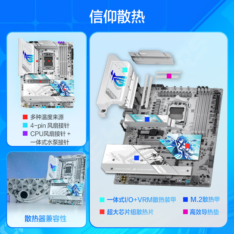 华硕 ROG STRIX X870-A GAMING WIFI S吹雪 图 6