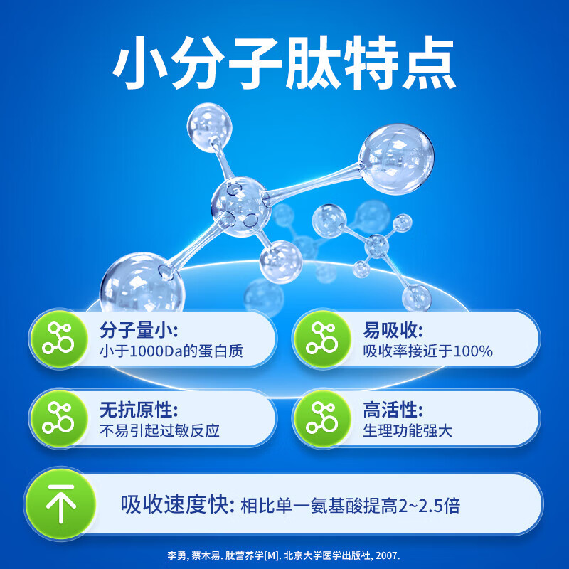 吟元堂脾氨肽儿童成人鸡内金牛脾肽口服液小分子1-12岁牛脾肽口服溶液 【3盒/30支牛脾肽6000mg/盒】