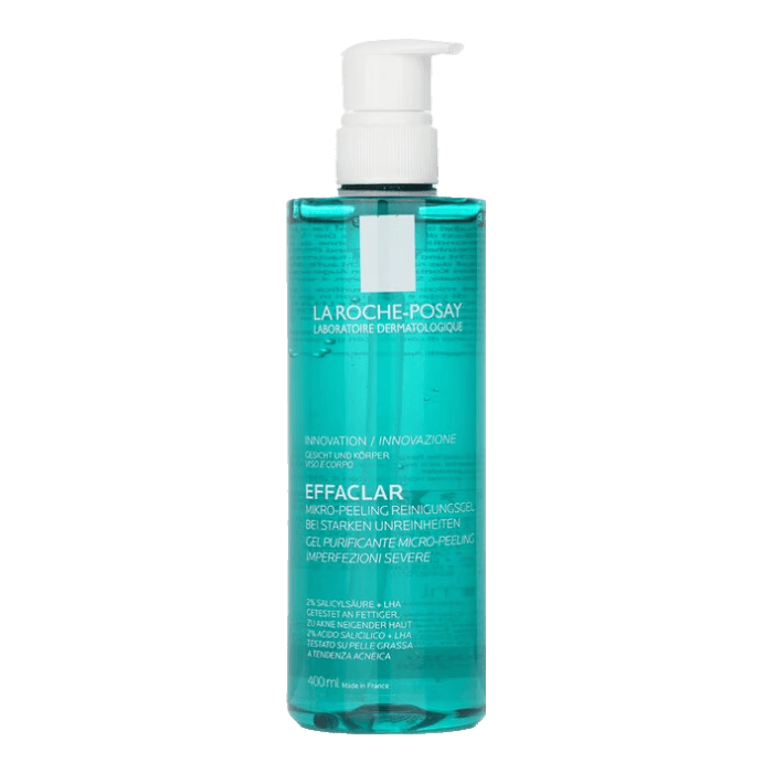 理肤泉（LA ROCHE-POSAY）油性肌肤系列 清痘净肤净彻洁肤去角质啫喱洗面奶 400ml 洁面乳 