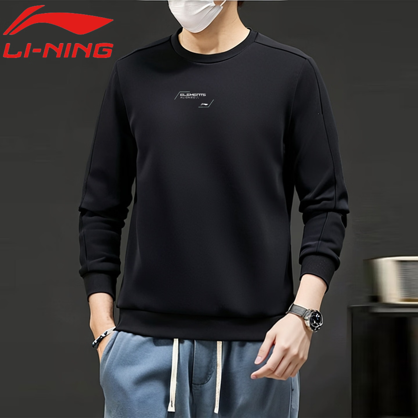 ڲLI-NING ˶ʿﶬ¿Բͷʱڴܲ³ ɫ57 L 75.05Ԫ