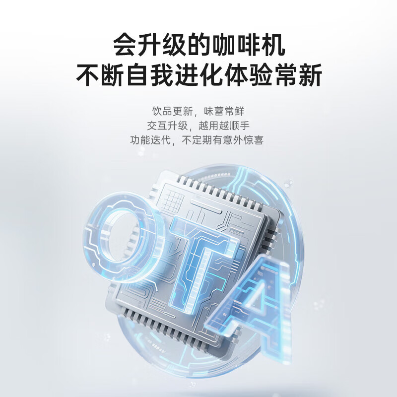 咖啡自由(KAxFREE)A3焕新咖啡机家用全自动意式磨豆机智能自动清洁奶泡机冷萃咖啡机办公室【中秋礼品】 A3焕新(米白)