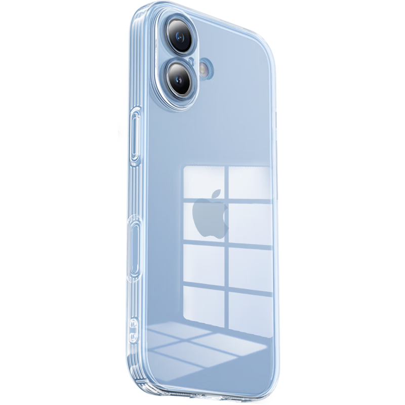 品胜【相机键全包|气囊升级】适用iphone17手机壳苹果17保护套气囊防摔晶透抗黄耐磨简约全透明保护壳