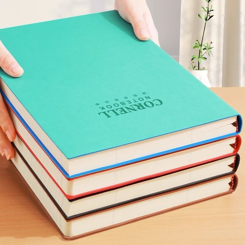 法拉蒙【开学必备】a4康奈尔笔记本子5R高效记忆思维导图横线网格多功能考研复习专用记事录本 康奈尔款-中国红 A4