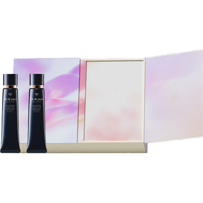 肌膚之鑰（Cle de Peau）「生日雙支臻寵禮盒」明星長管隔離霜37ml*2（國際版）送女友