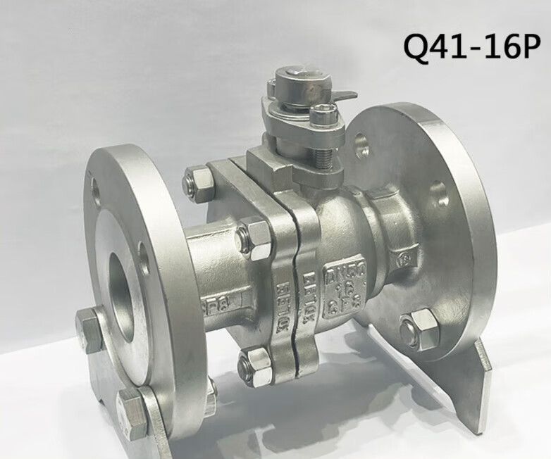 哲弘地304316不锈钢法兰球阀q41f-16p法兰连接浮动阀门dn25dn506580