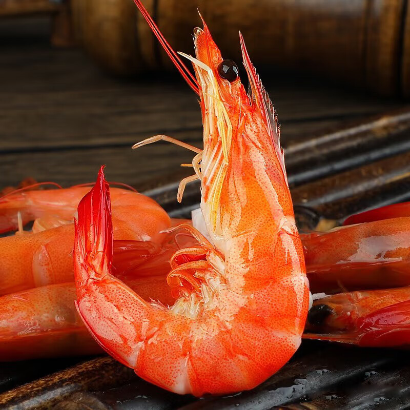 钦小鲜熟冻南美白对虾超大虾 3斤超大装 白虾甜虾海虾冻虾海鲜水产礼盒 南美白对虾 1000g(净重) 【70-90只】