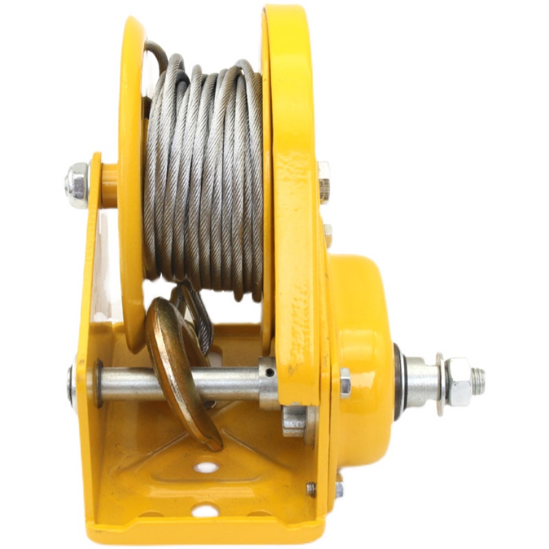 哲弘地手动绞盘双向自锁式手摇卷扬牵引葫芦小型家用绞车起重机升降吊