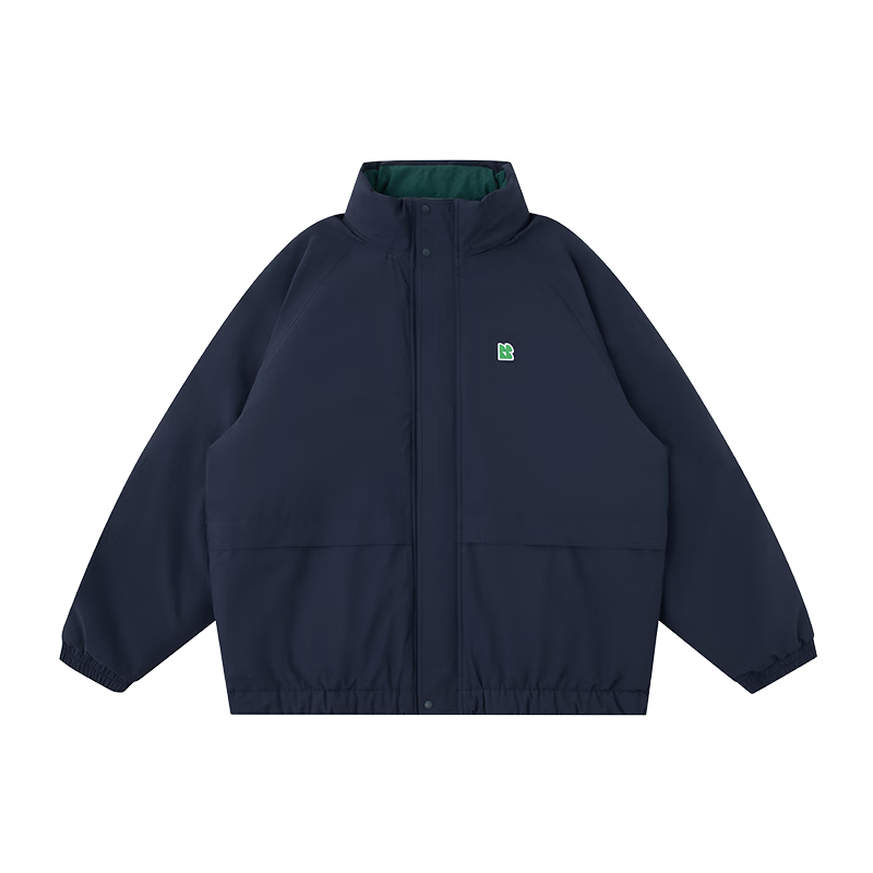 warmtreesTreesOutside杜邦无氟防泼水保暖棉连帽外套棉服 藏青色【帽子可收纳】 M warmtreesTreesOutside杜邦无氟防泼水保暖棉连帽外套棉服 藏青色【帽子可收纳】 M