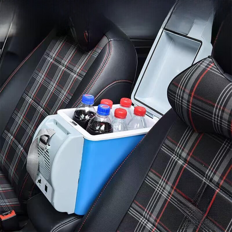 英得爾汽車(chē)冰箱汽車(chē)家用兩用7.5升L便攜式汽車(chē)小冷暖箱冷藏冷藏小冰箱禮