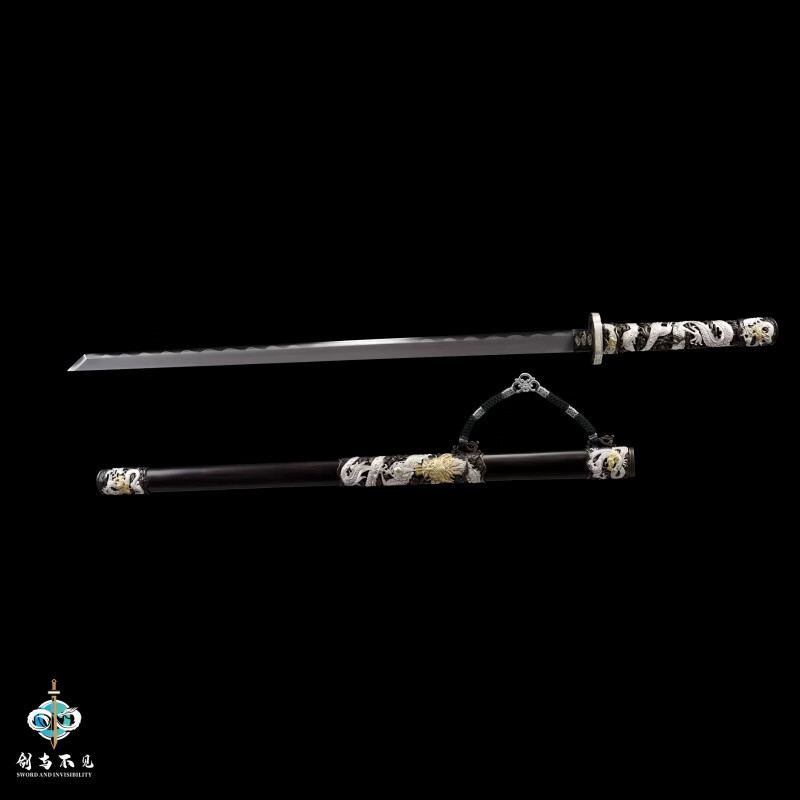 剑与不见 sword and invisibility乌兹钢唐刀真刀覆土烧刃唐横刀双色