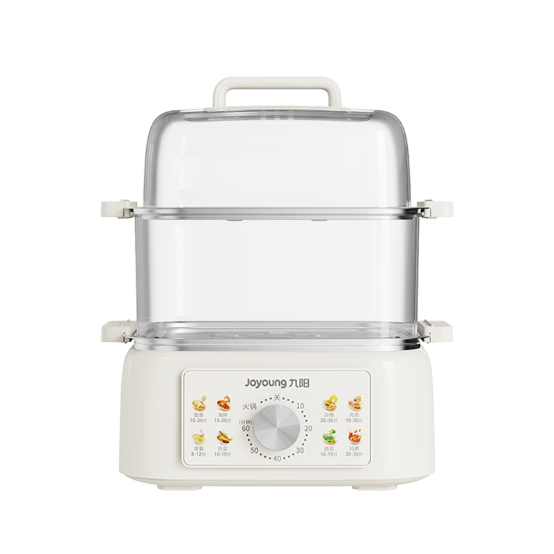 九阳（Joyoung）电蒸锅电煮锅电火锅多功能锅家用电锅蒸螃蟹锅电热锅11.5L三层大容量0涂层304底锅多用途锅GE562