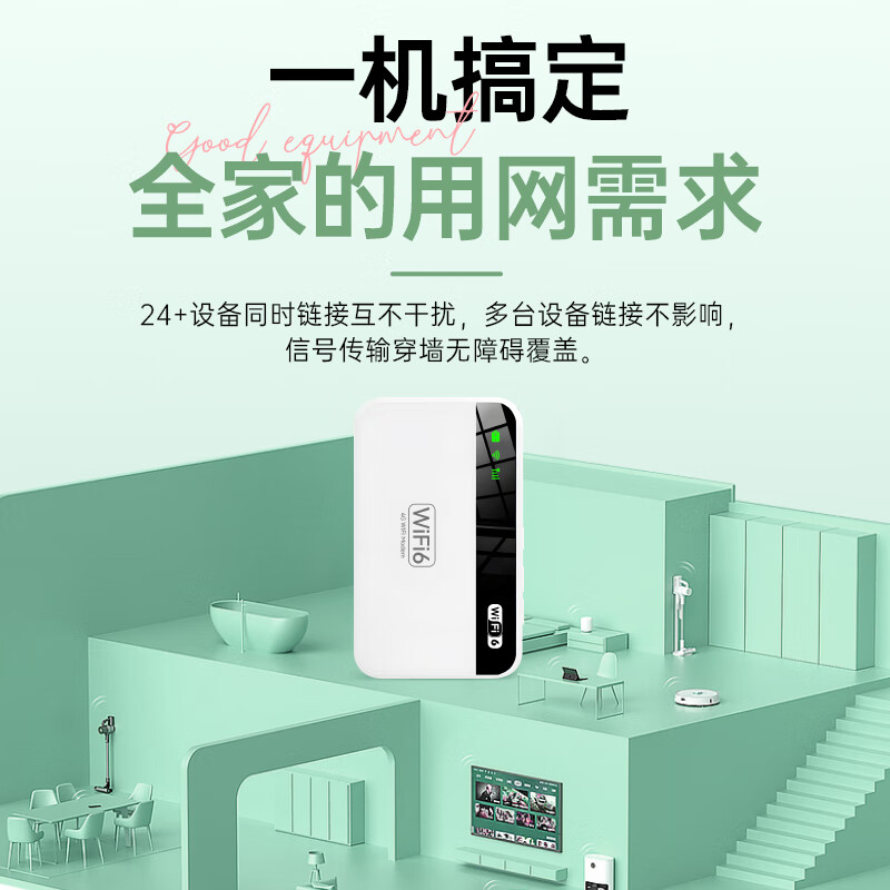 德芊【送免费流量】随身wifi2025款1W毫安5Ghz双频充电宝合一无线wi-fi6移动网络无限流量车载上网路由 全网通【高配版】-赠送3000G-免费试用1年 下单送3000G流量