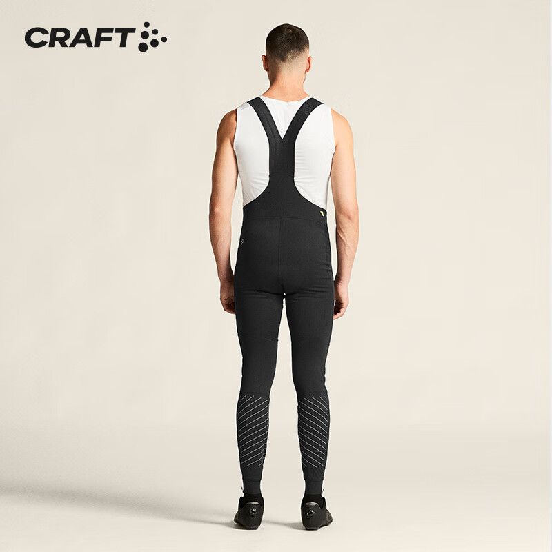 CRAFT骑行Pro Subz男子竞赛专业级骑行裤C1赛用坐垫抗风轻量公路骑行 经典黑 M