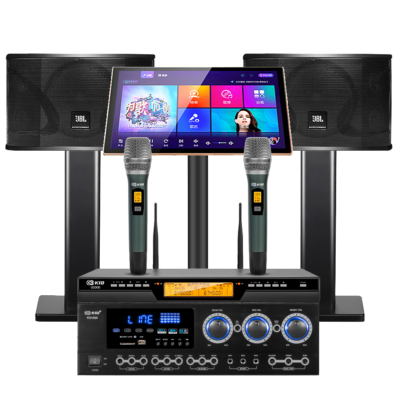 JBL KI110��ͥktv������װ����OK����һ�����ͥӰԺ����������K��רҵ���䳪���豸ȫ�� 5479.2Ԫ(������)