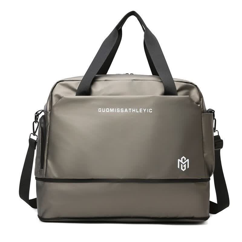 DRYWORLD短途旅游旅行包男女轻便女神节旅行行李袋手提运动健身 香槟金