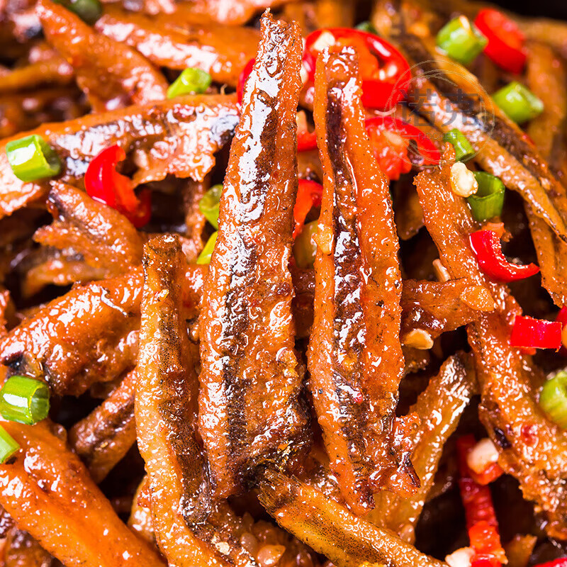 湘味悦色劲辣小鱼仔55小包毛毛鱼湖南特产香辣麻辣休闲零食网红 酱香味[嗨吃小鱼仔] 55包[赶紧囤]