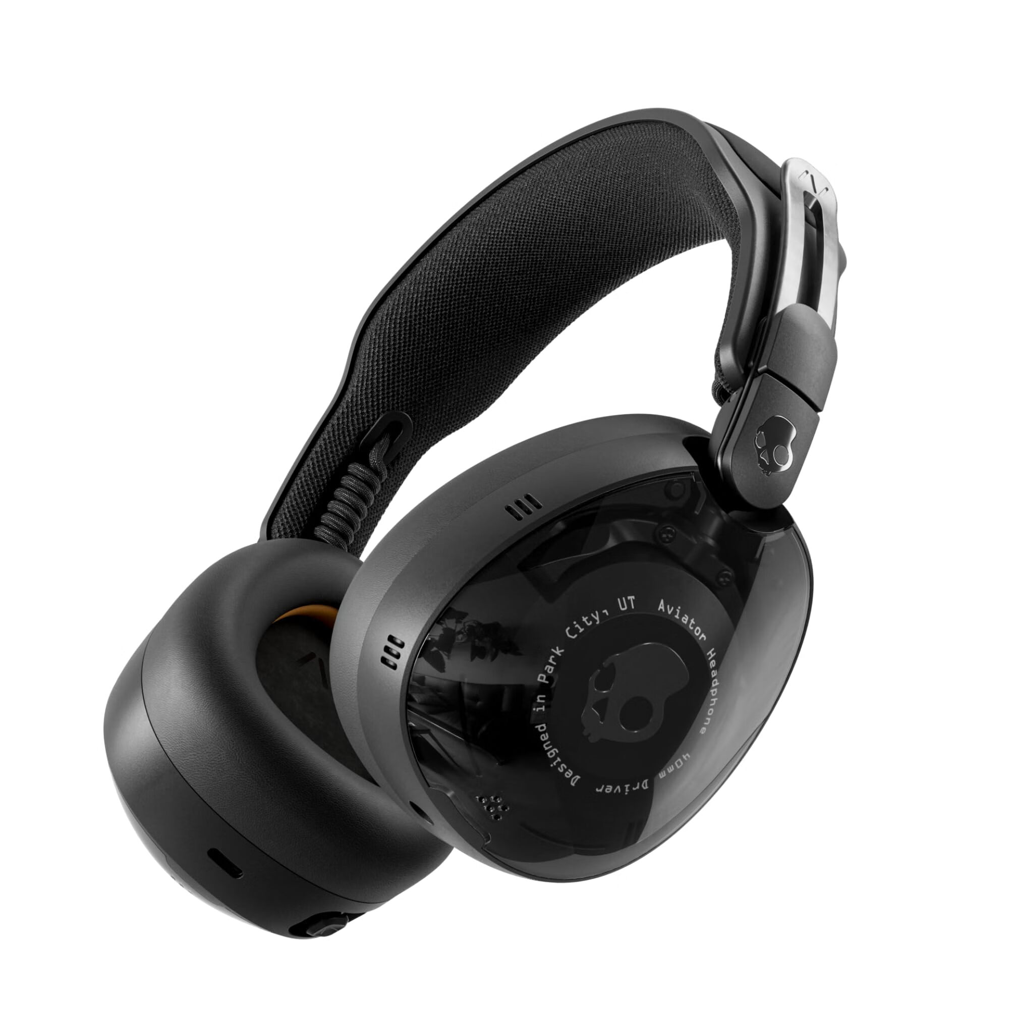 SKullcandy 骷髅头 Aviator 900 头戴式无线蓝牙耳机 主动降噪 THX空间音频+头部追踪 60小时长续航 黑色 纯黑色 均码