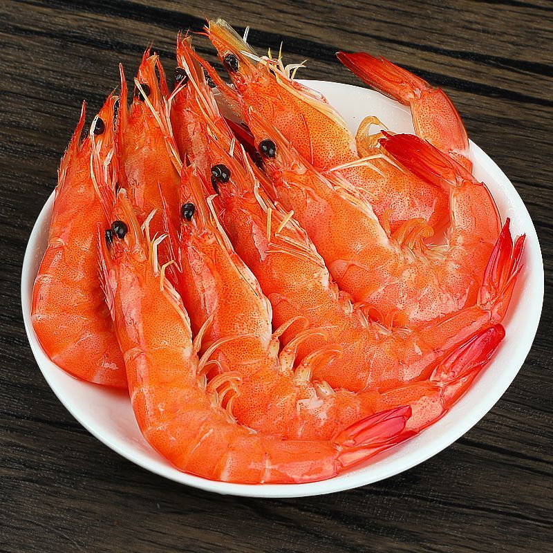 顺丰  熟冻盐田香虾国产盐田大虾青虾白虾基围虾加热即食生鲜虾类 熟