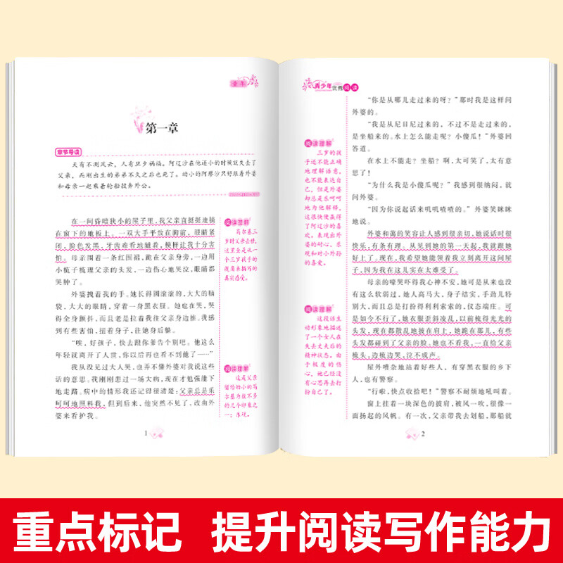 2026新版童年高尔基六年级课外阅读必读小英雄雨来爱的教育六年级上下册快乐读书吧人教版完整版带旁批解读小学生课外阅读书籍五升六年级课外阅读必读 【3本】快乐读书吧六年级上册必读全套正版 送考点