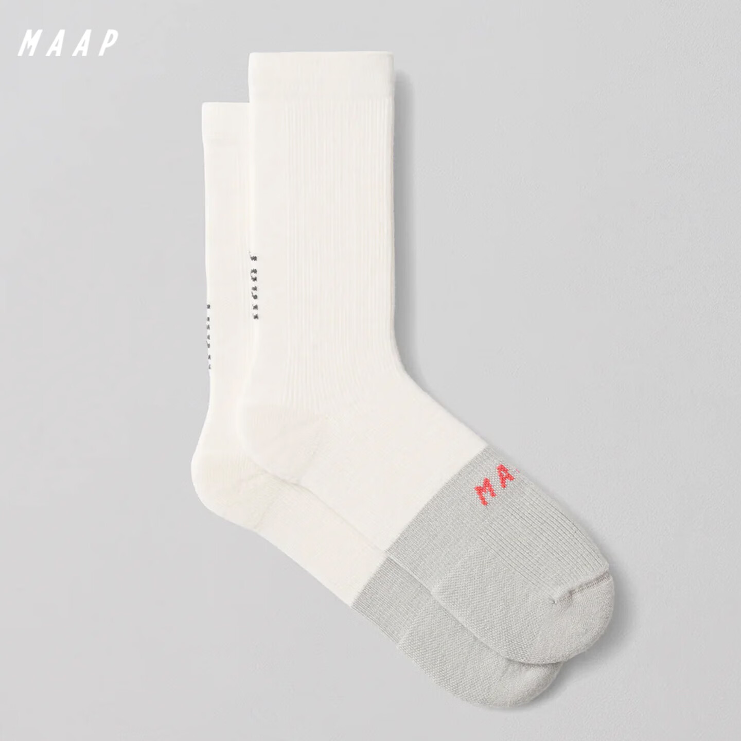 MAAP【新品】 Division Merino Sock White 骑行袜 白色 L/XL