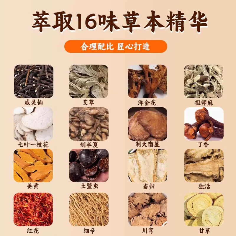 透骨膏颈椎腰椎膝盖关节透骨贴舒缓跌打专用草本正品 3瓶周期装