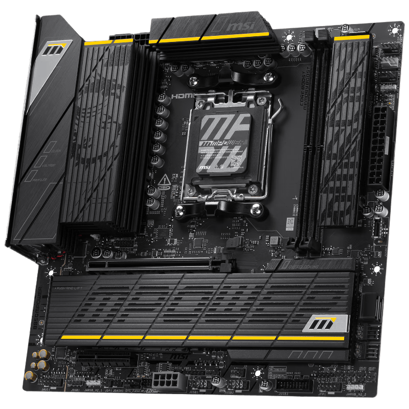 ΢�� B850MPOWER ���� ֧��AMD 9700X/9800X3D/9950X3D/9600X AM5�ӿ� 1499Ԫ