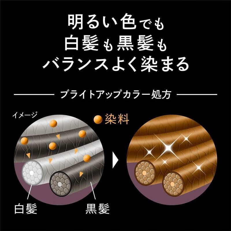 花王（KAO）【日本直邮 日本发货】Blaune新款Lumiest流行色 白发用染 1WB 暖棕色 108g