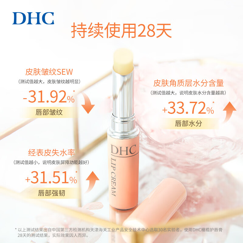 蝶翠诗（DHC） 橄榄护唇膏 润唇膏保湿滋润防干裂应对唇纹【日本进口】 1.5g*2支礼盒装【效期】