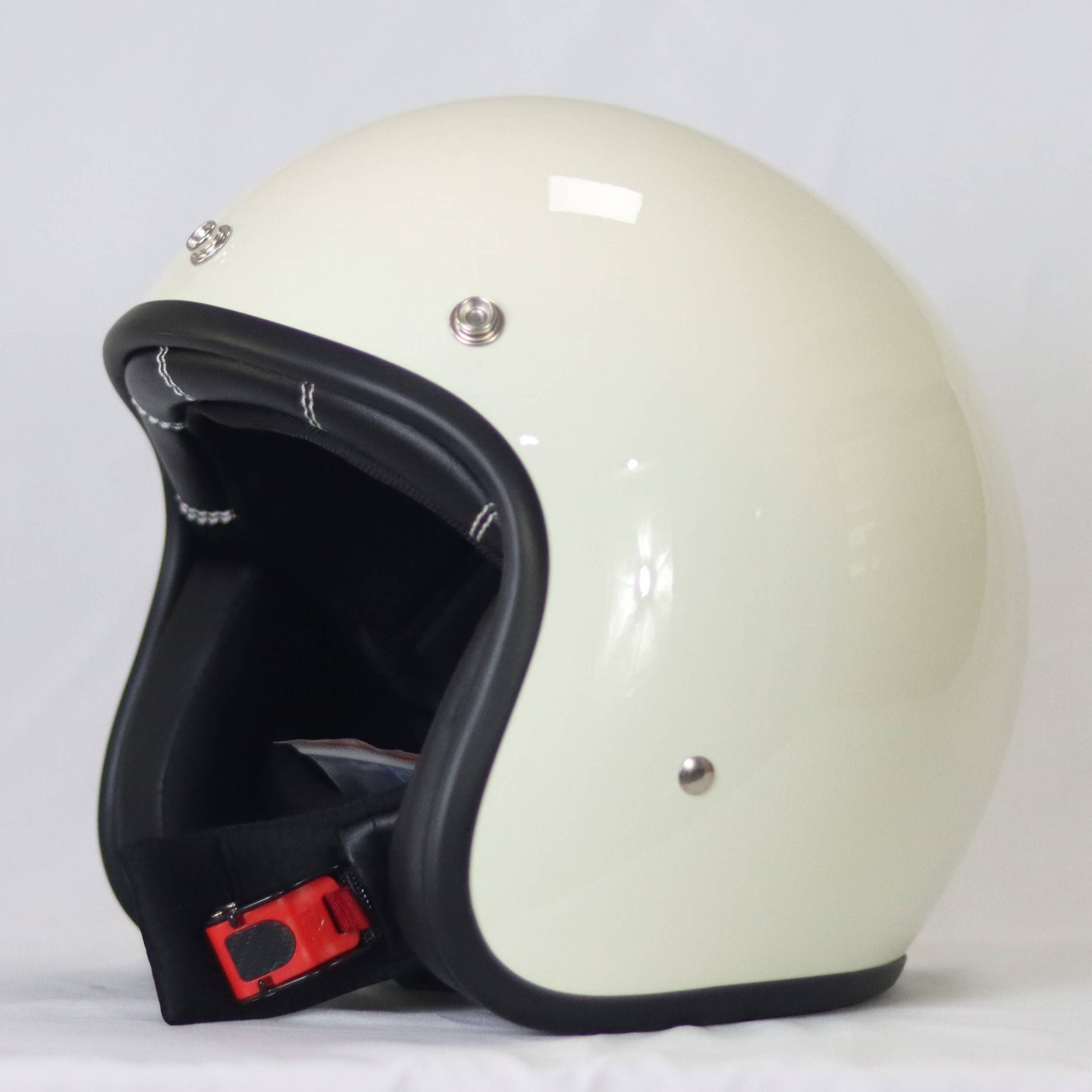 梭图适配极核头盔四分之三火骑手覆古摩托车踏板自行车沿摩托车的男子