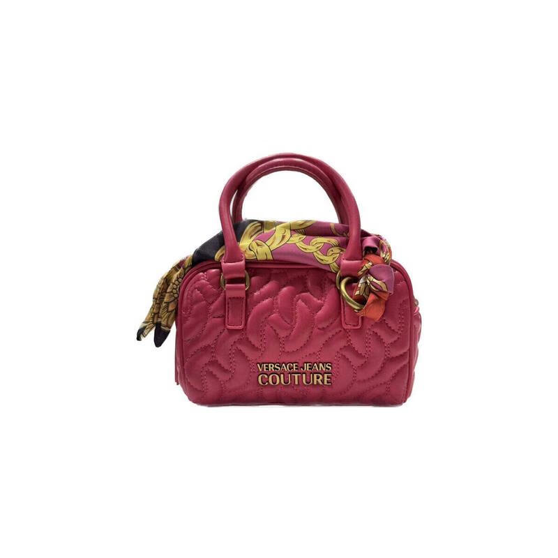范思哲（VERSACE）女士手提包壓花時尚女包FallWinter可拆肩帶品牌女包送女友禮物 Rose ONE SIZE FITS ALL