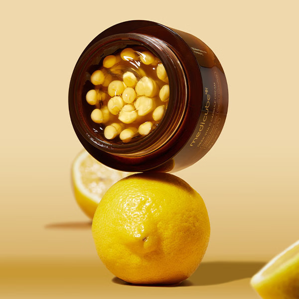 Medicube维生素C胶囊凝霜55g 焕白淡斑淡化癍印淡纹保湿 55g 维生素C胶宾凝霜1盒 55g