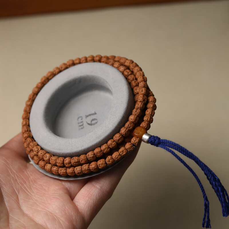 师魅藏式佛手小金刚五爪金龙玄武纹三日红原籽佛珠手串脖挂项链 款一