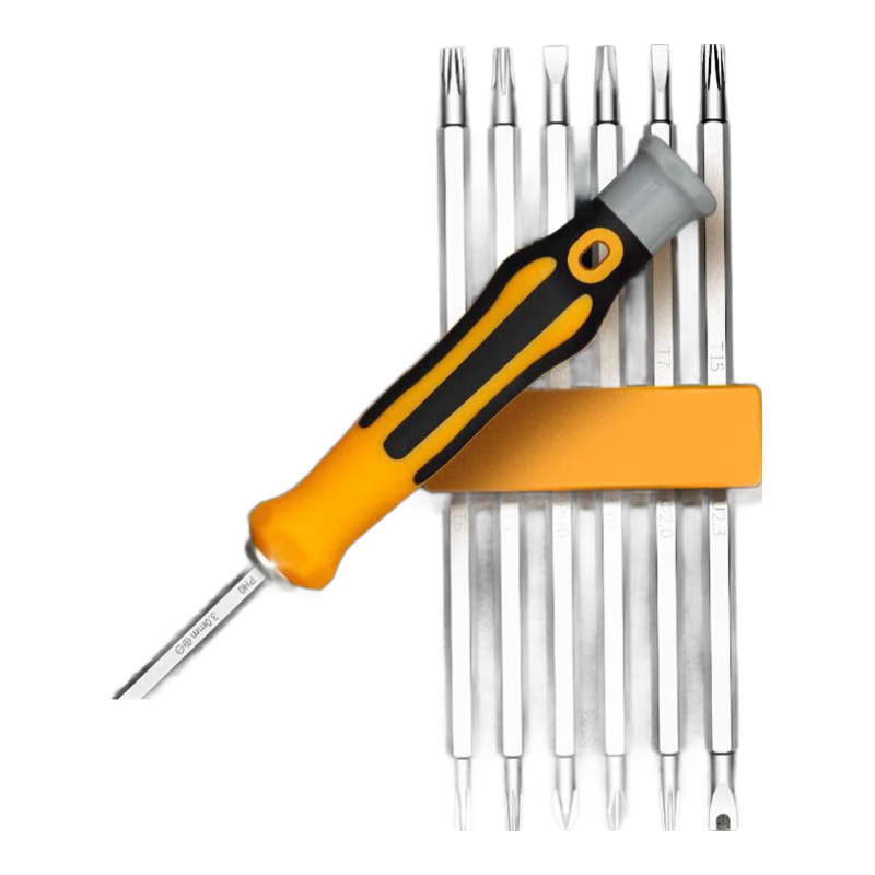 异型12合一三角u型十字梅花t型多功能螺丝刀公牛插排家电起子套装 1套 12合一螺丝刀