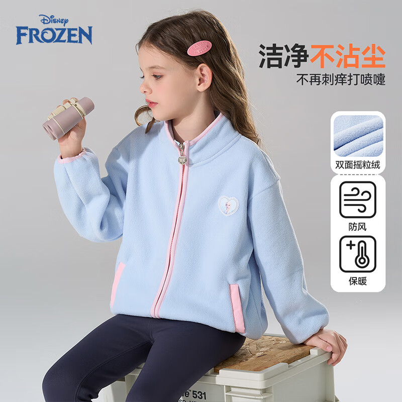 ��ʿ�ᣨDisney���＾ҡ�����ڵ�Ůͯ����2025�¿��ͯ��ů���������������� ��ɫ ���� 130cm 59.8Ԫ