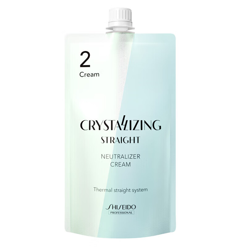 資生堂專業(yè)美發(fā)（SHISEIDO PROFESSIONAL）直發(fā)膏軟化劑蛋白矯正頭發(fā)柔順劑拉直膏免拉直定型一梳直男女家用 新款2劑定型劑【通用】-需配1劑